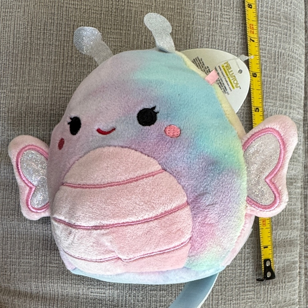 Wren the butterfly Squishmallows Pastel Butterfly Stuffed Animal